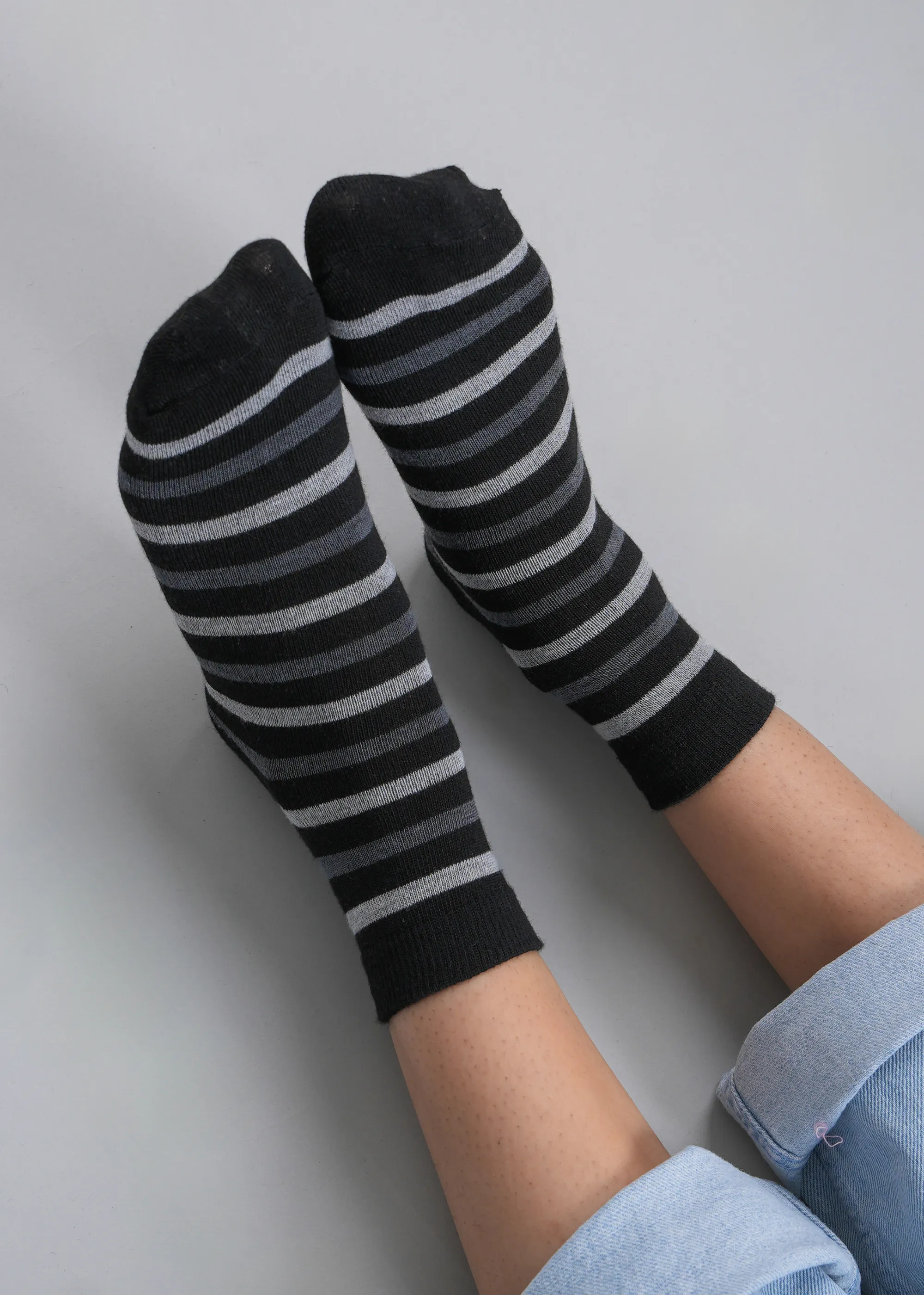 Striped Ankle Length Socks