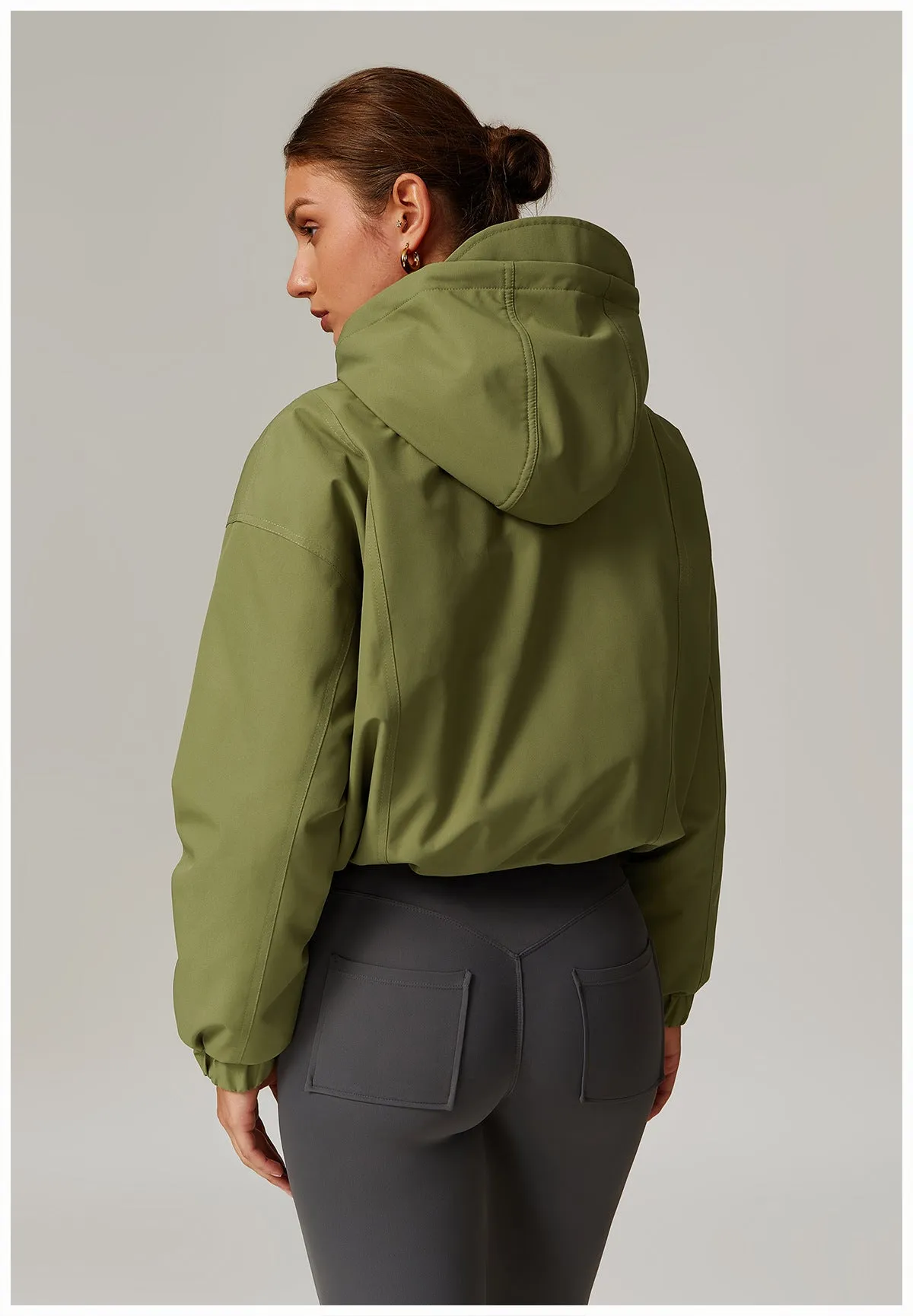 Stylish Versatile Insulated Down Shell Jacket