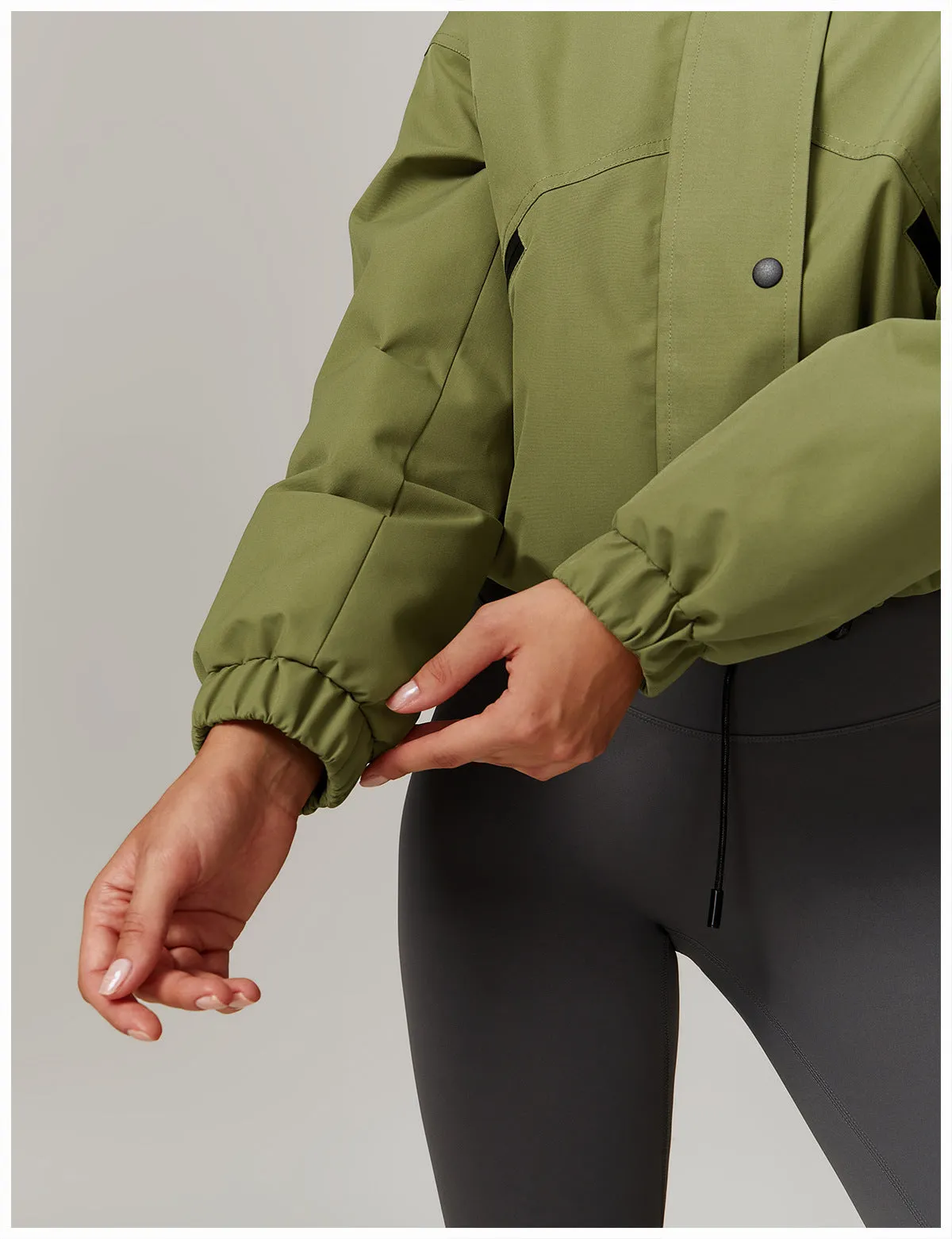 Stylish Versatile Insulated Down Shell Jacket