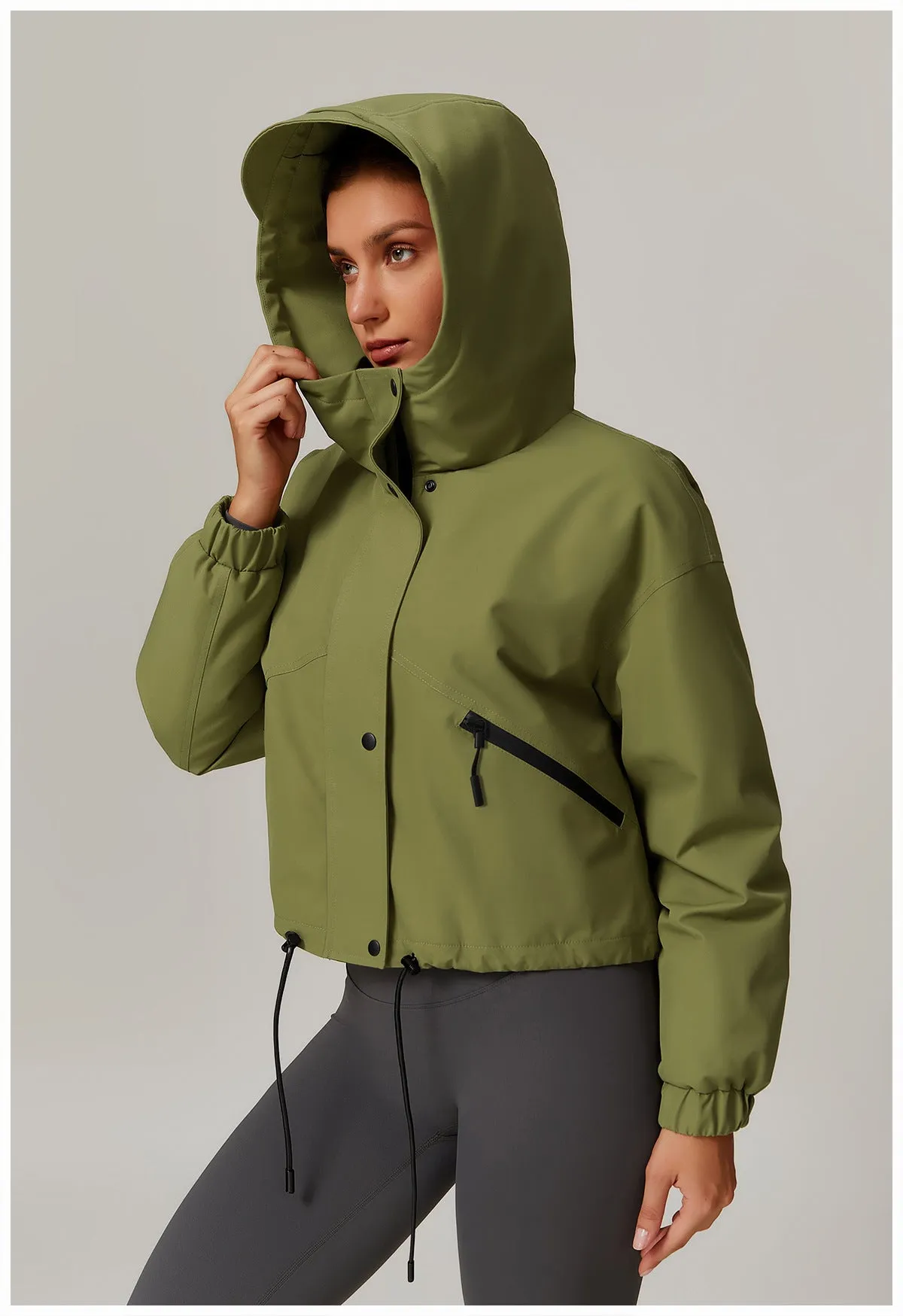 Stylish Versatile Insulated Down Shell Jacket