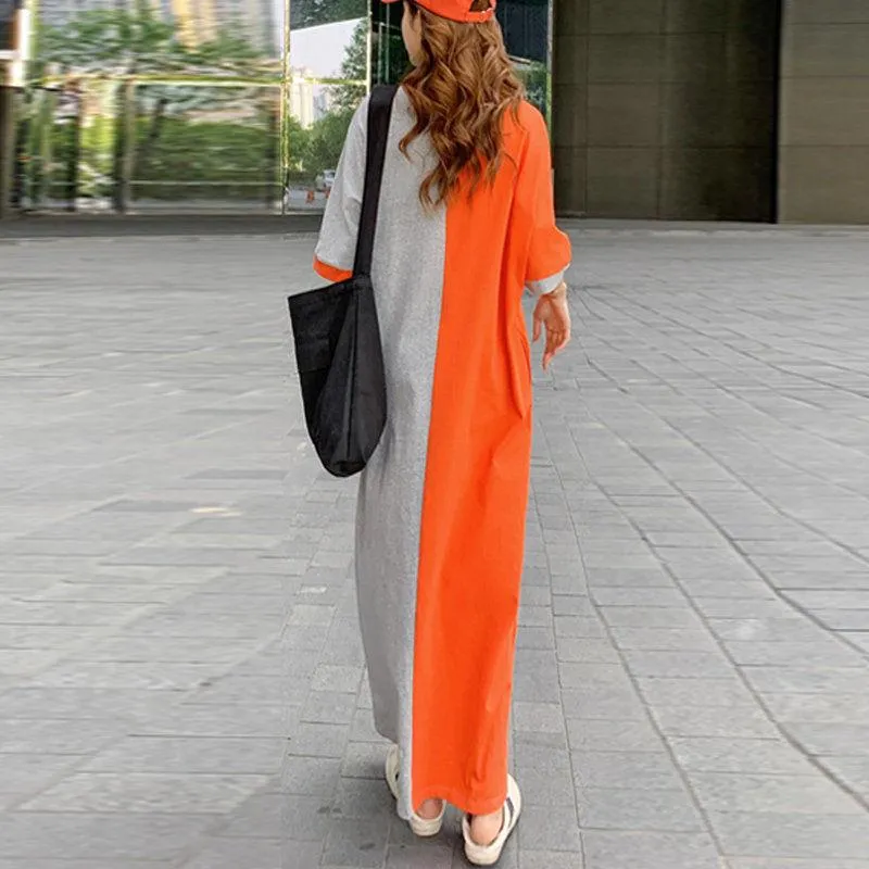 Super Plus Sizes Loose Long Maxi Dresses