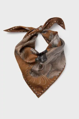 The Floating Rabbits Cinnamon Triangle Scarf