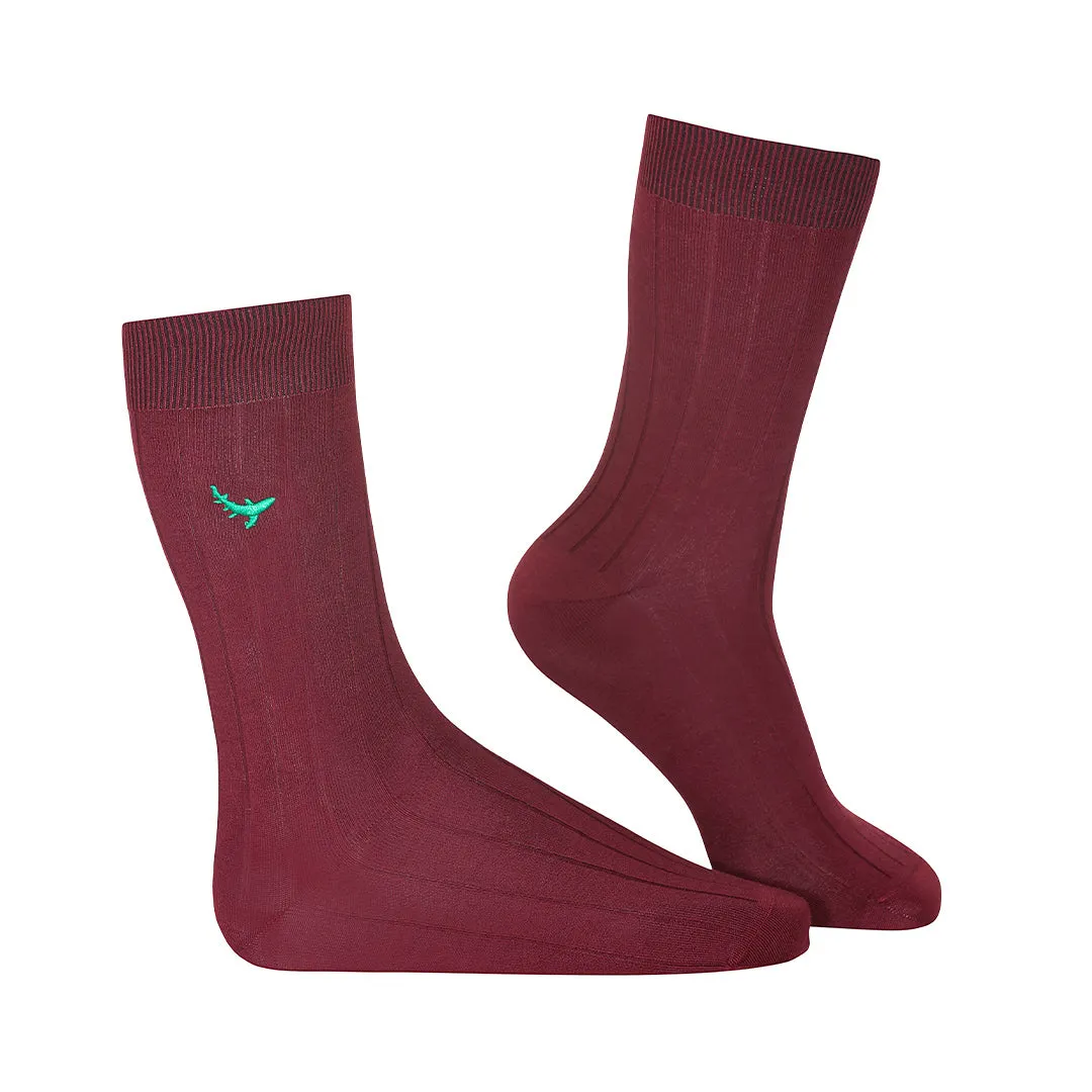 Wineberry Delights-Crew Socks Bamboo Socks