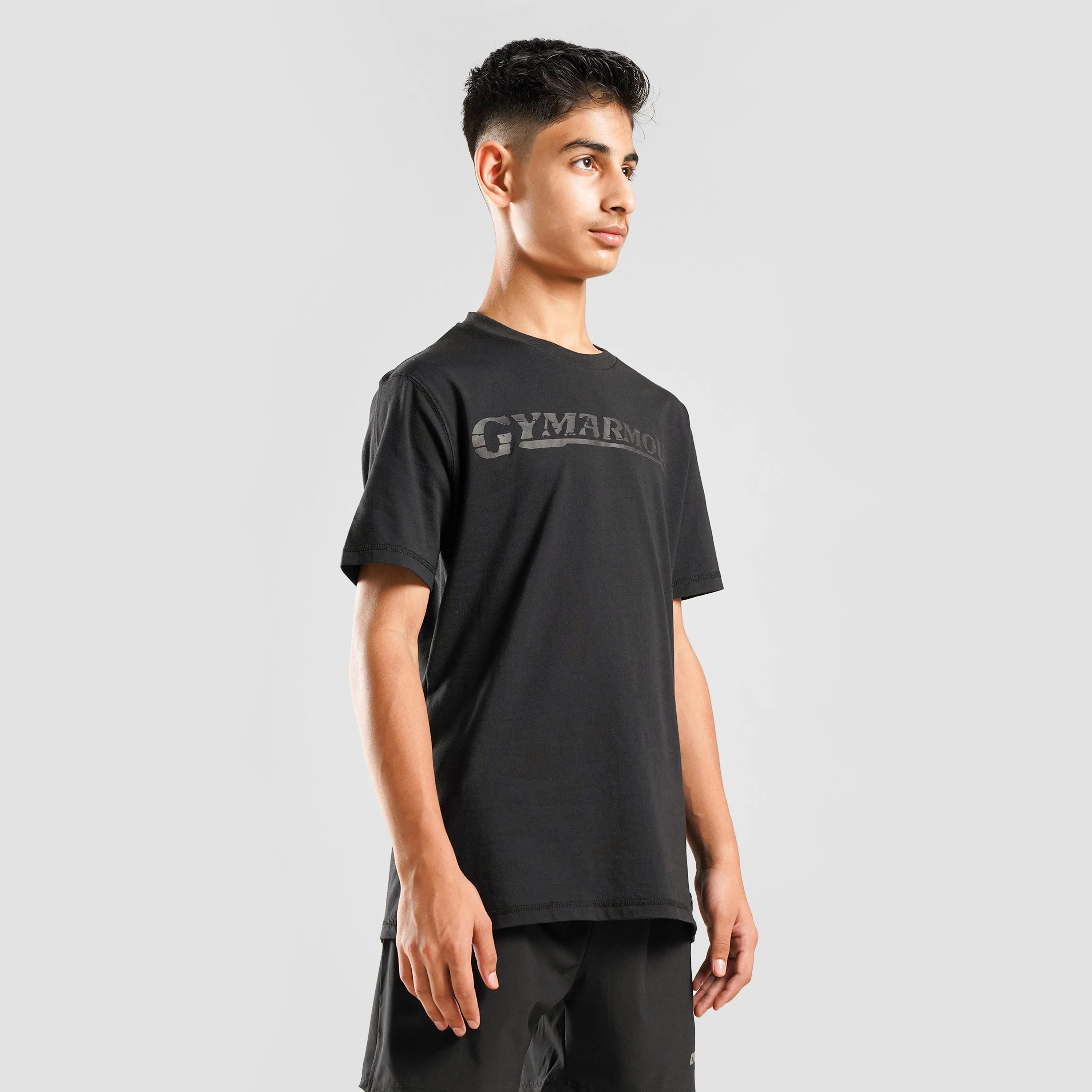 Youth M124 Short Sleeves Tee (Black)